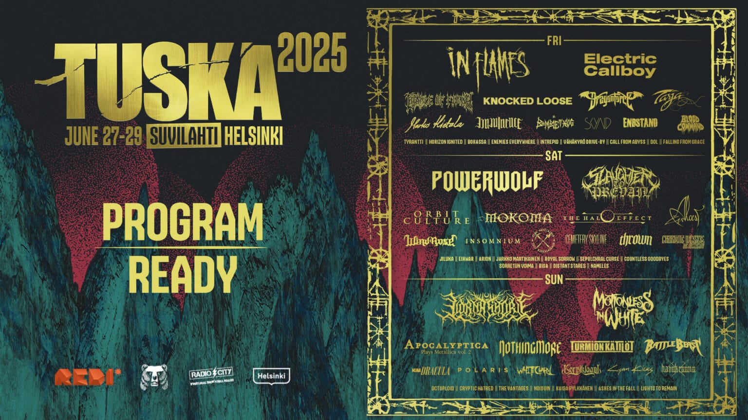  Tuska Festival's official webpage - Metal Festival in Helsinki Bildidee 